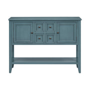 REXM Cambridge Series Spacious Storage Retro Console Desk