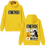 One Piece Luffy Hoodie Man Woman Hip Hop Harajuku Pullover