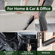 Baseus A2 Car Vacuum Cleaner Mini Handheld Auto Vacuum Cleaner with 5000Pa Powerful Suction For Home & Car & Office