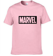 Marvel Printed T Shirt Men's Tops Tees Top Quality Cotton Casual Men Tshirt Marvel T-Shirts Man