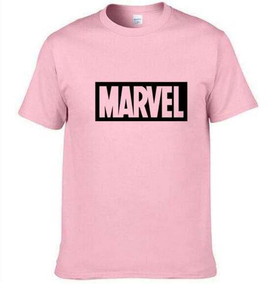 Marvel Printed T Shirt Men's Tops Tees Top Quality Cotton Casual Men Tshirt Marvel T-Shirts Man