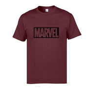 Marvel Printed T Shirt Men's Tops Tees Top Quality Cotton Casual Men Tshirt Marvel T-Shirts Man