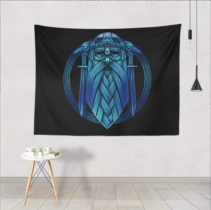 Home tapestry Nordic Viking decoration