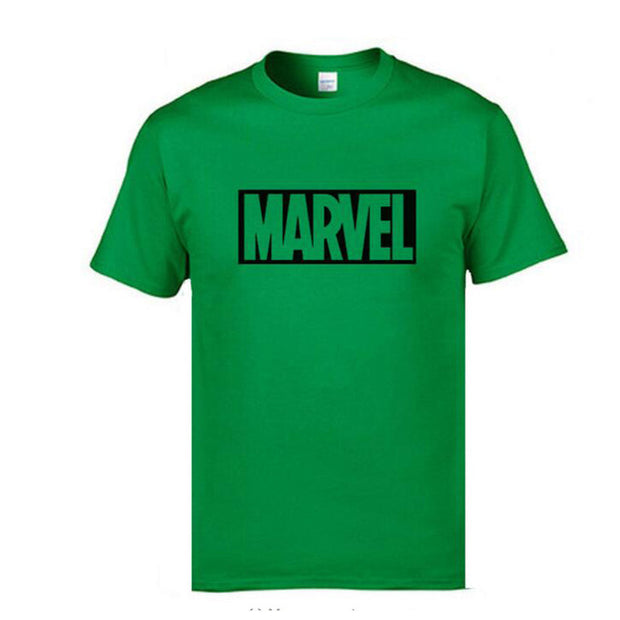 Marvel Printed T Shirt Men's Tops Tees Top Quality Cotton Casual Men Tshirt Marvel T-Shirts Man