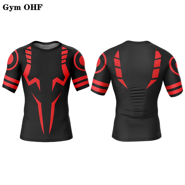 Fitness clothes, tight fitting clothes, quick drying clothes, short sleeves, long sleeves for men