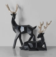 Home Fortune Deer Resin Decoration