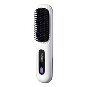 LCD wireless straightening comb rechargeable ceramic electric