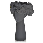 dark gray flowerpot home resin ornaments