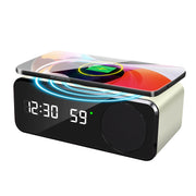 Time display wireless charging Bluetooth speaker