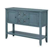 REXM Cambridge Series Spacious Storage Retro Console Desk