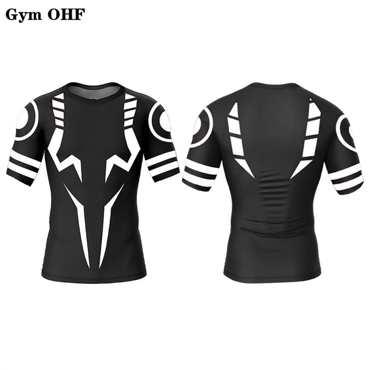 Fitness clothes, tight fitting clothes, quick drying clothes, short sleeves, long sleeves for men