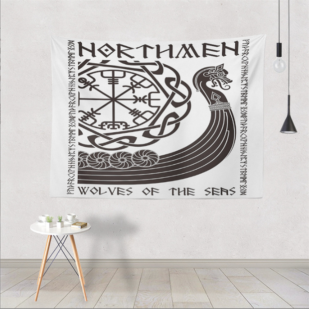 Home tapestry Nordic Viking decoration