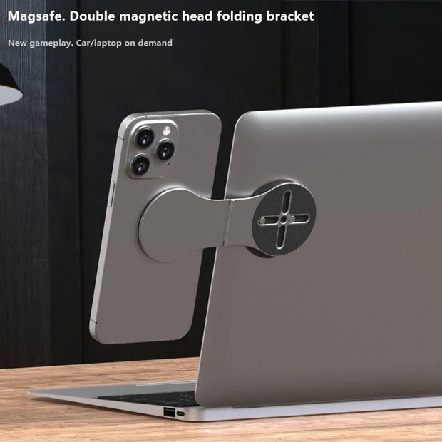 For MagSafe Stand Car Holder Laptop Side Mount Phone Holder