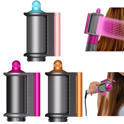 Anti-Flight Flyaway Attachment Nozzle for Dyson Airwrap Smoothing Dryer Accessories for Dyson HS05/01 Straightening Hair Nozzle