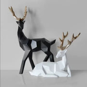 Home Fortune Deer Resin Decoration