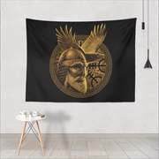 Home tapestry Nordic Viking decoration