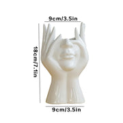 Human Body Ceramic Vase Human Shape Art Vase Nordic Home Decoration Ceramic Vase